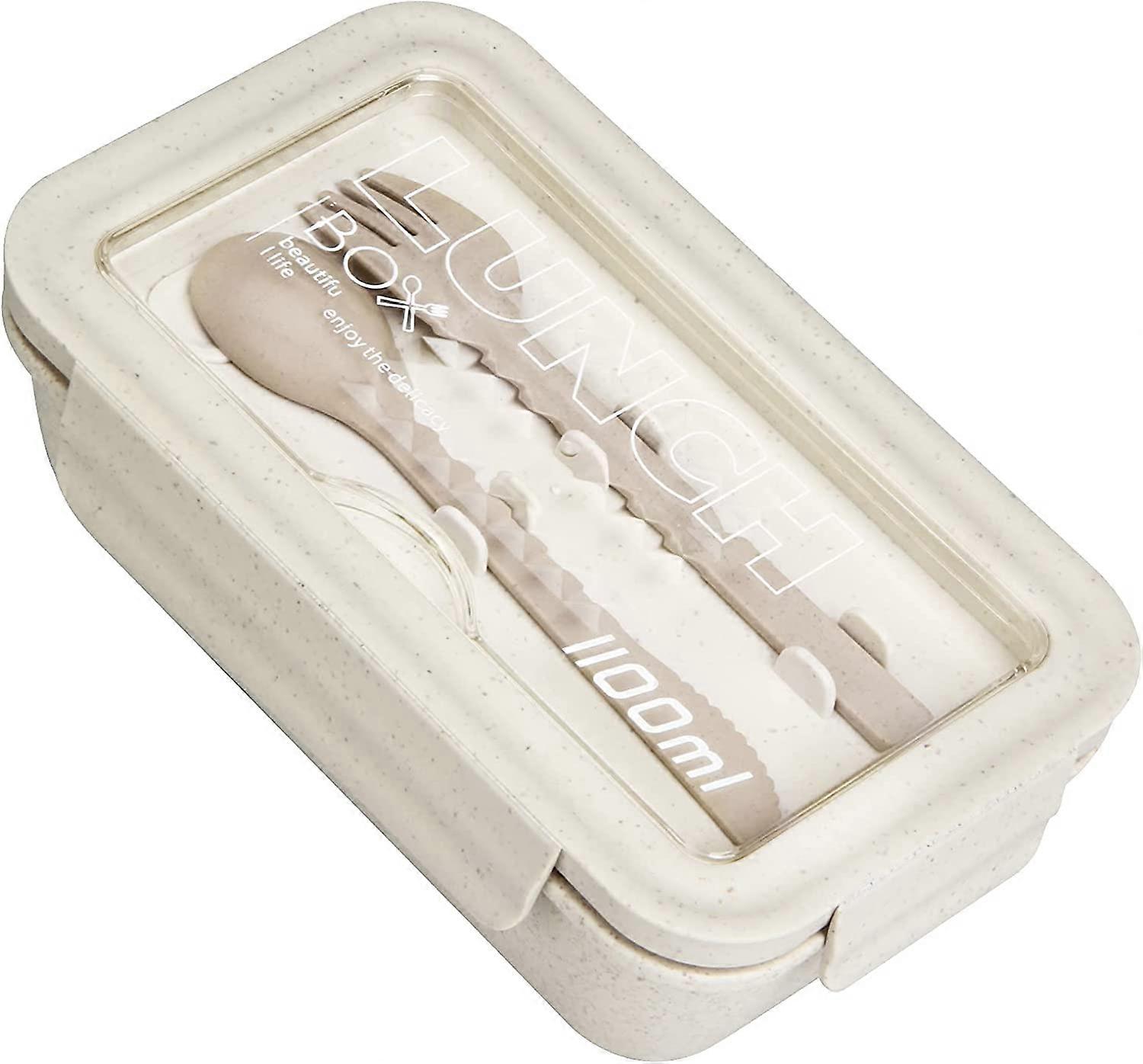 Lunch box, bento box for children, 1100ml, leak-proof lunch box with compartments