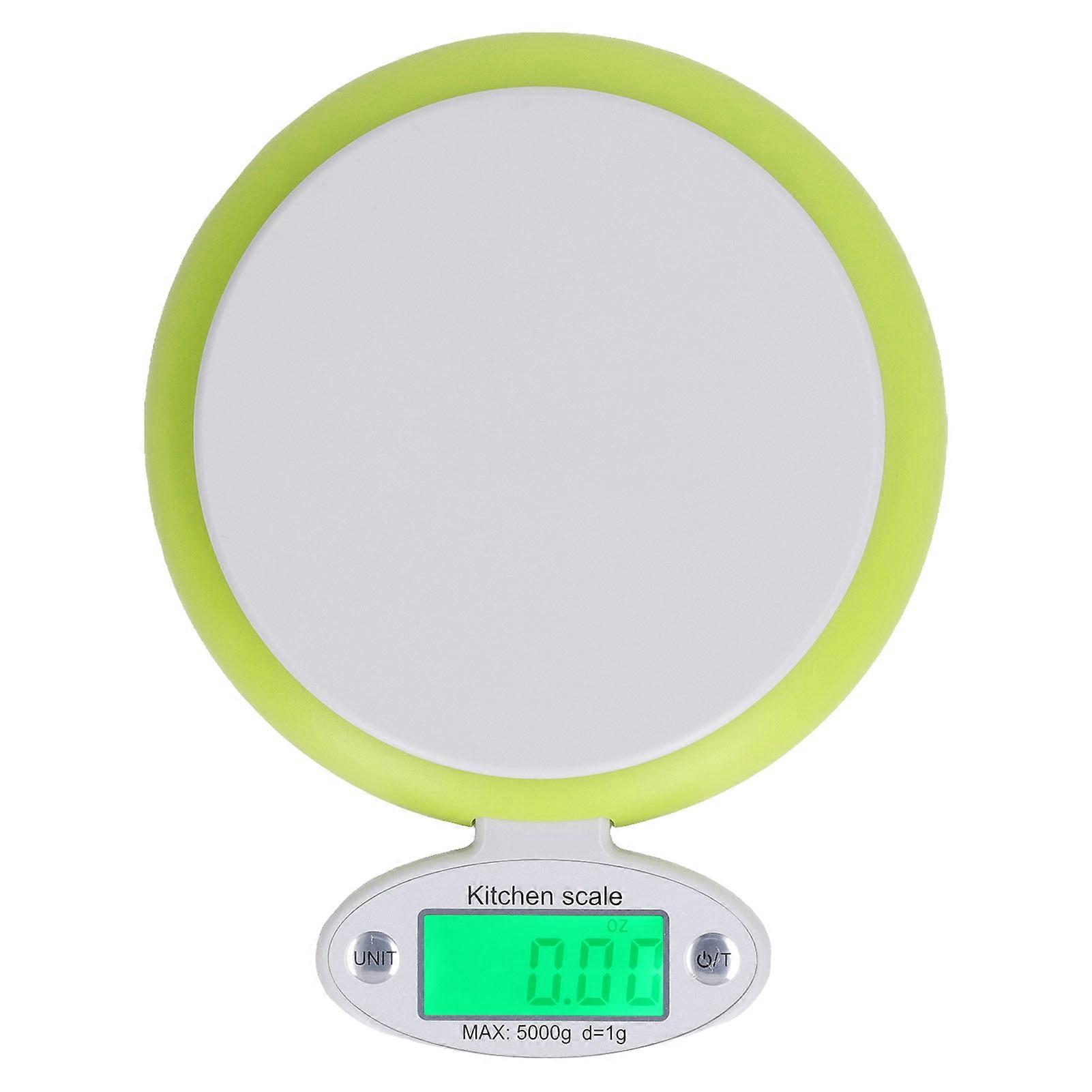 Digital Kitchen Scale with LCD Screen Tare Function Food Weight Scale for Baking Cooking Meal Prep Coffee