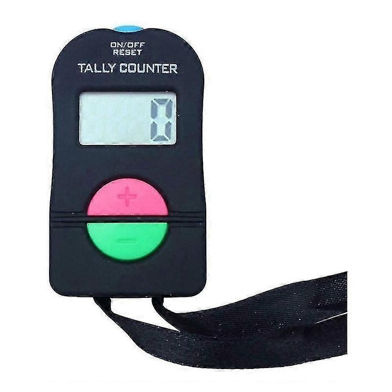 Digital Hand Tally Golf Counter Elektronischer Manueller Clicker Gym Security Running