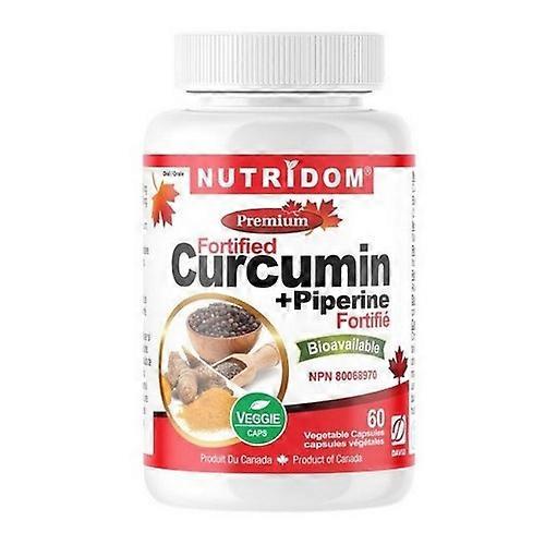Nutridom Curcumin Plus Piperine, 60 VegCaps
