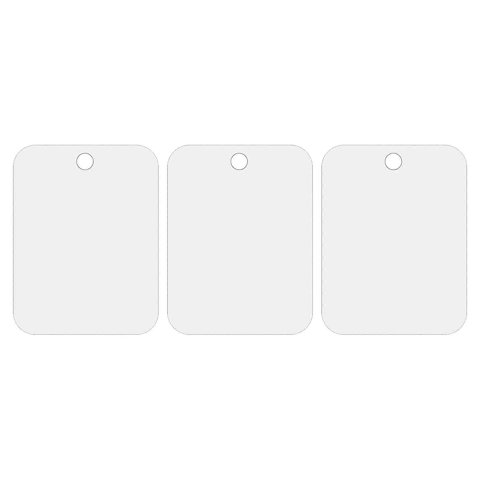 Fog-Free Shaving Mirror Set, 3PCS Portable Acrylic Bathroom Mirrors