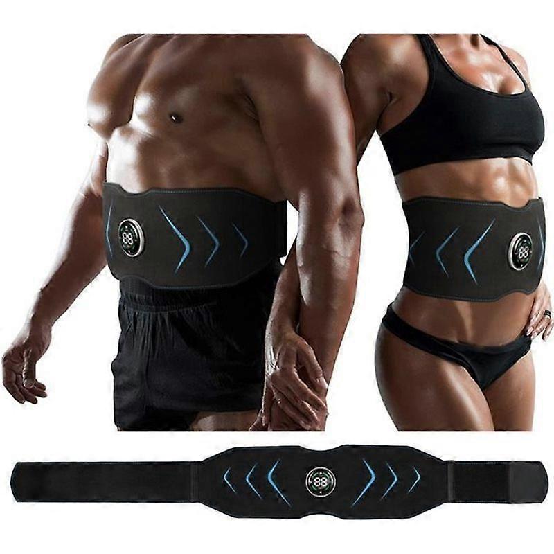 Muscle Electrostimulator - Not specified - Abdominal Belt - LCD Screen - 10 Modes - 39 Levels