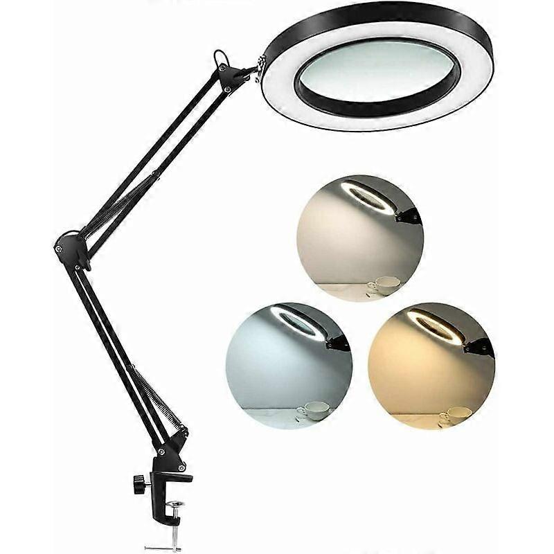 Lâmpada de Lupa, 1500 Lumens, Lente de Vidro de 4 Polegadas
