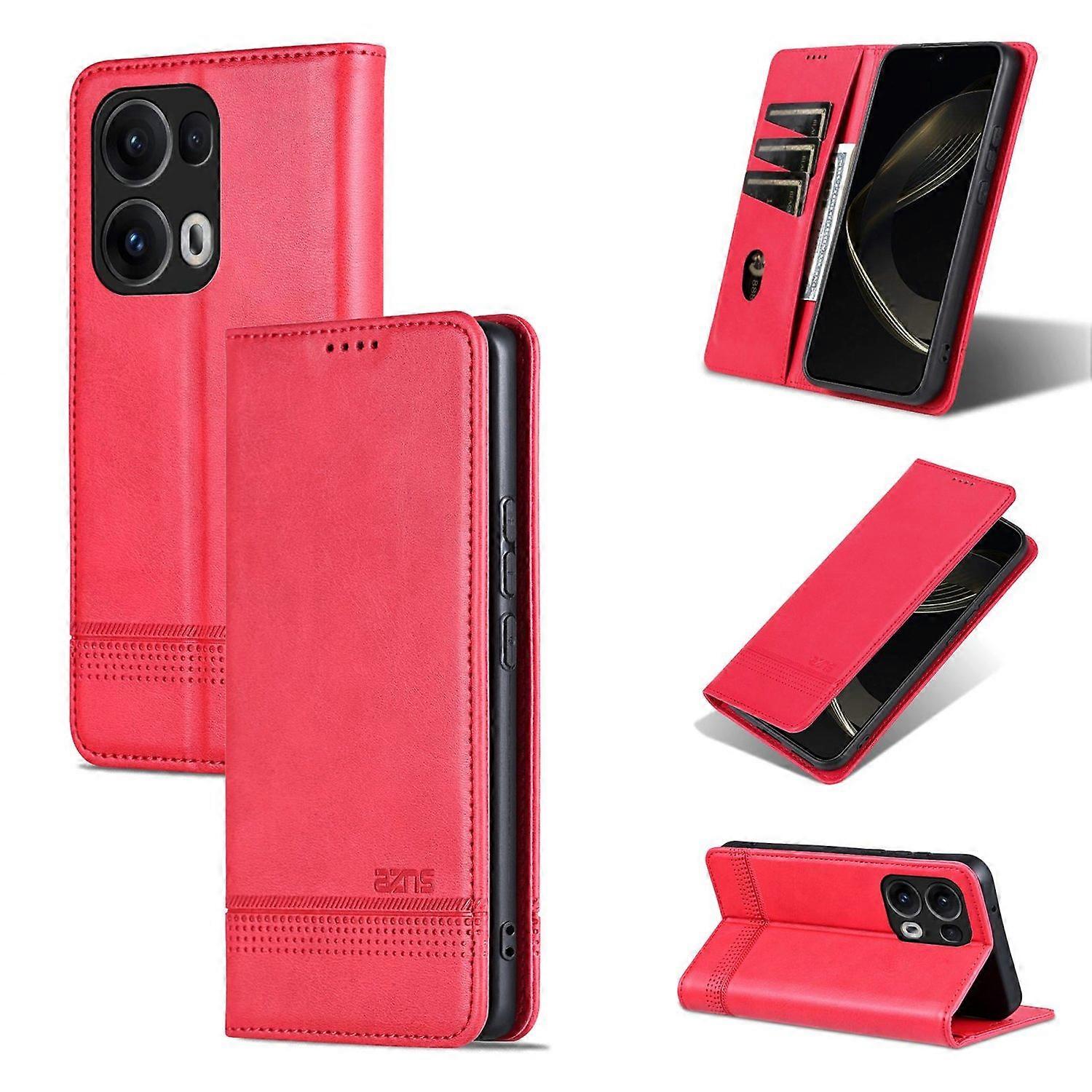 Calf Texture PU Case For OPPO Reno13 Pro