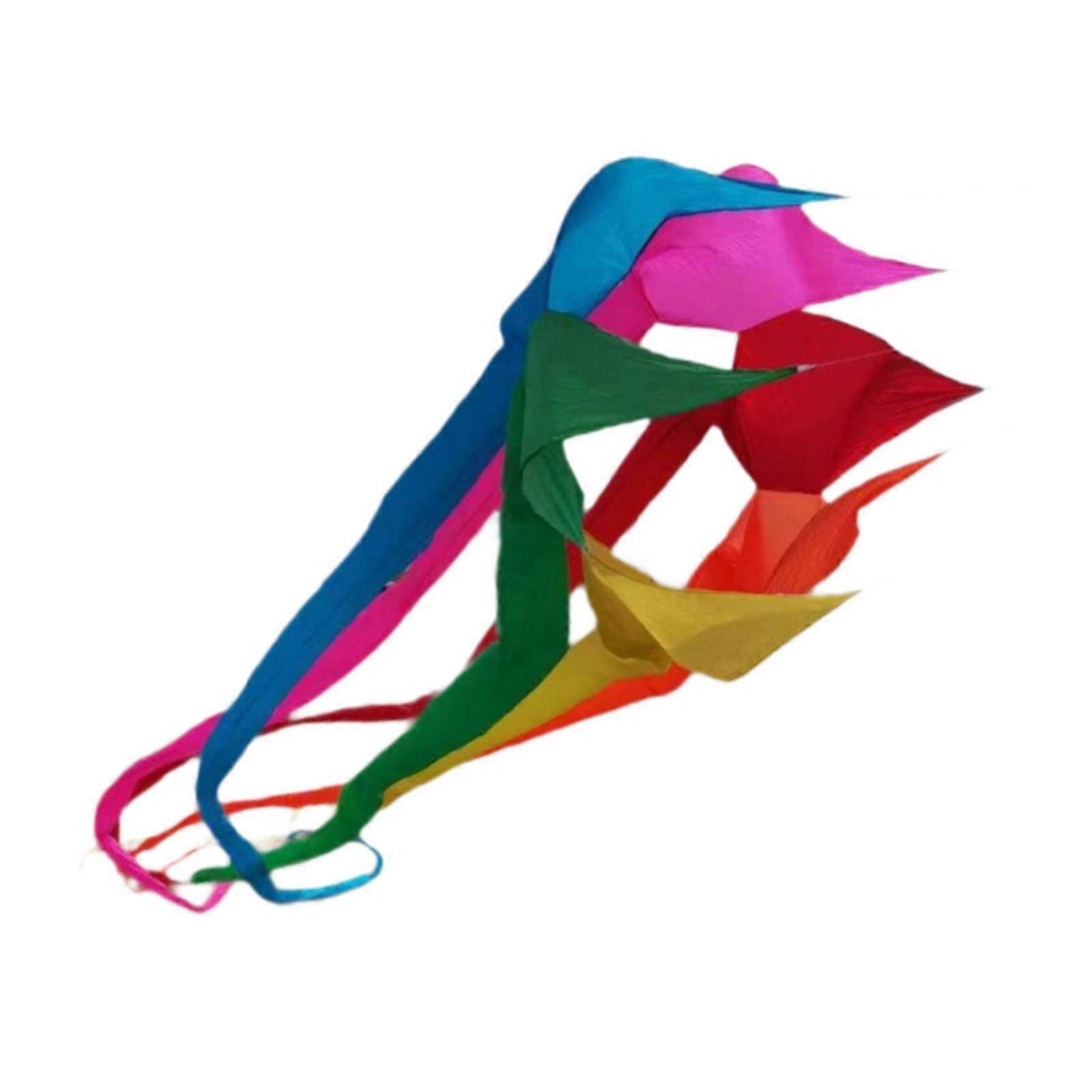 Aquilone a coda lunga aquilone decorativo popolare rotante del tubo per il mare delle praterie del parco multicolore