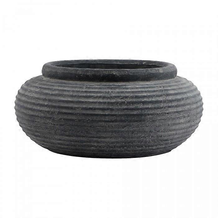 Hill Interiors Amalfi Ribbed Round Planter