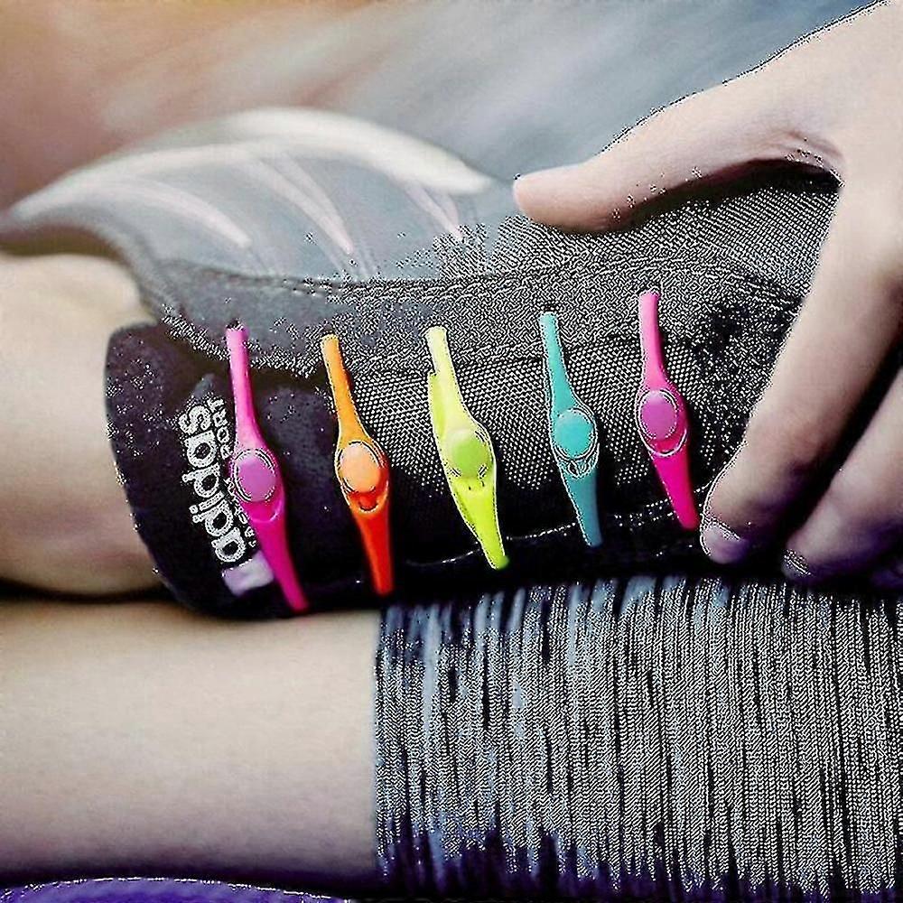 12-pack Silicone Laces, Round Elastic La FSV