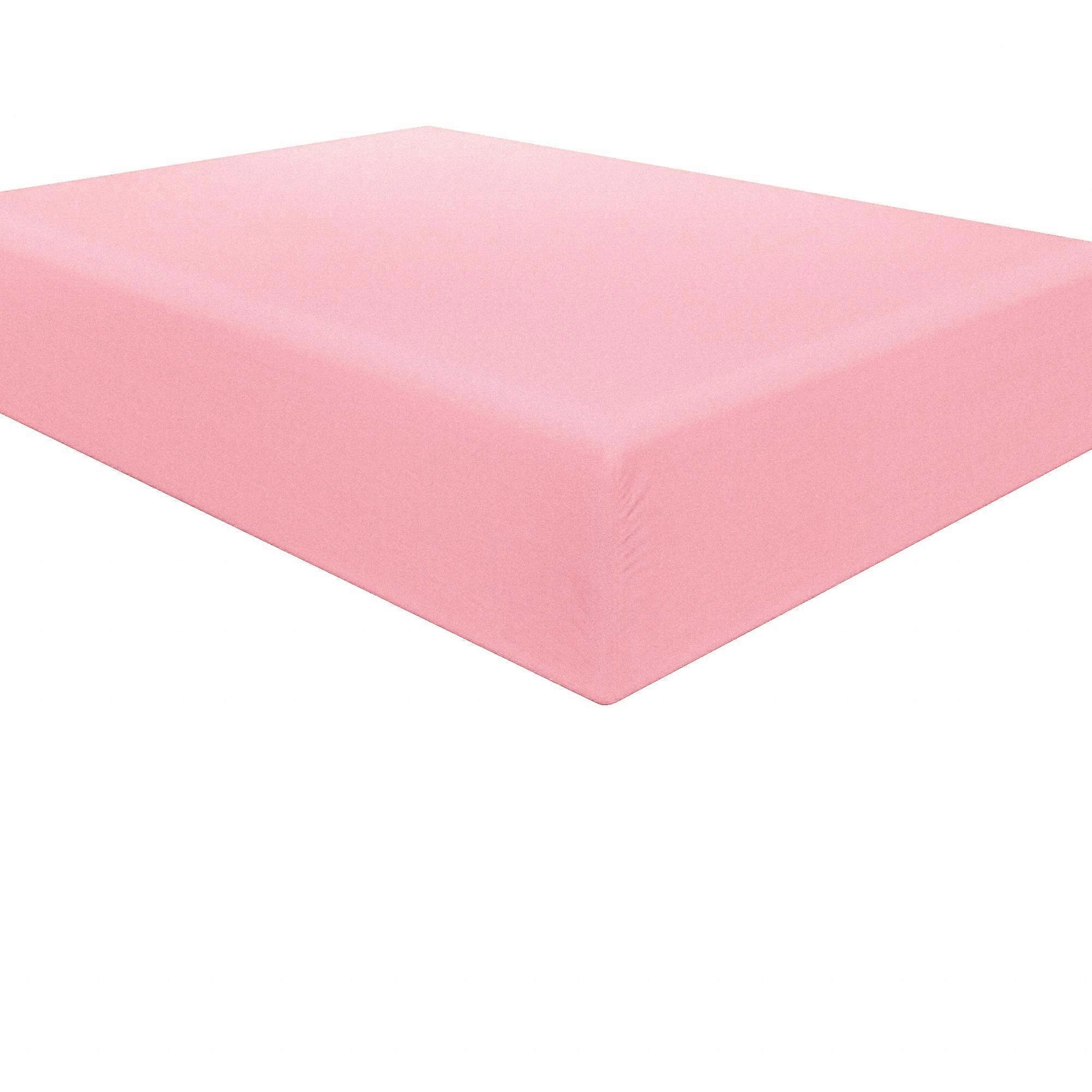 Soft Wrinkle-Free Fade-Resistant Hotel Quality Fitted Sheet Twin Size Hotel Grade Bedding