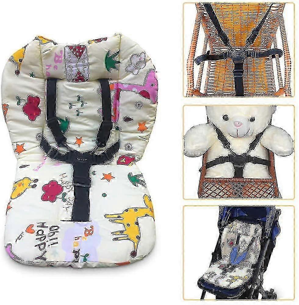 Polštář a podvazky vysoké židličky, Polštář vysoké židličky, Polstrovaná dětská vysoká židle