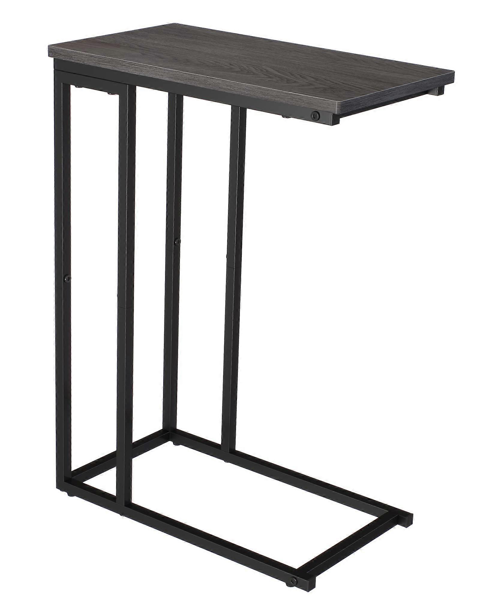 Small Slim Narrow Side Table for Living Room Sofa Bed Under