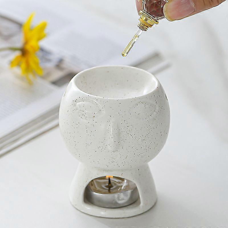 Cartoon candle holder, creative ceramic candle holder