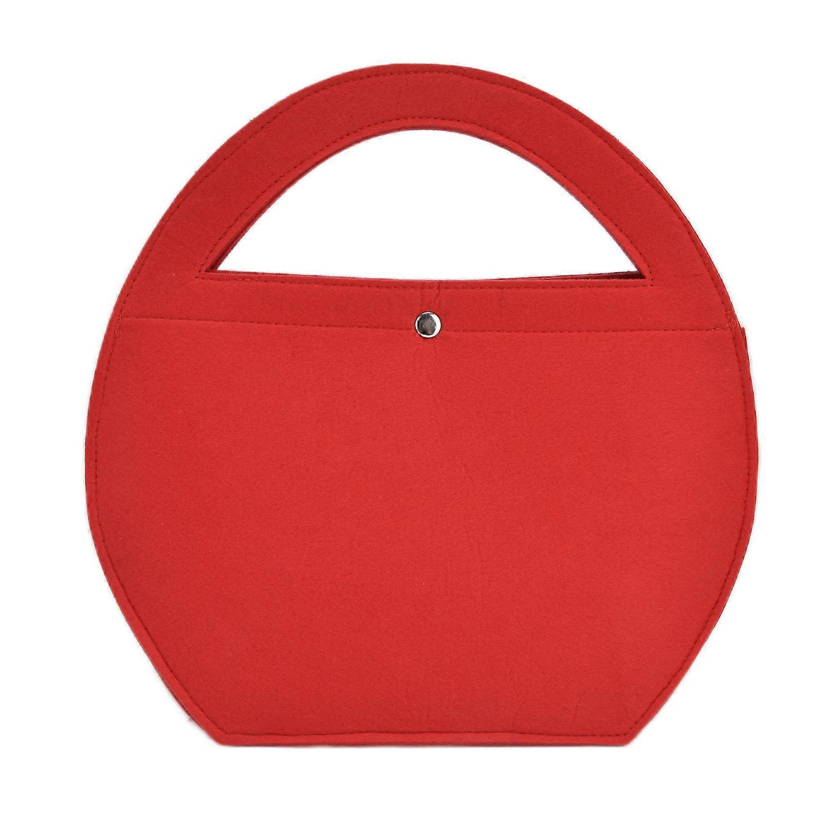 Felt Storage Bag Non-Woven Scratch-Resistant Anti-Static Thermal Insulation Lunch Bag Clutch