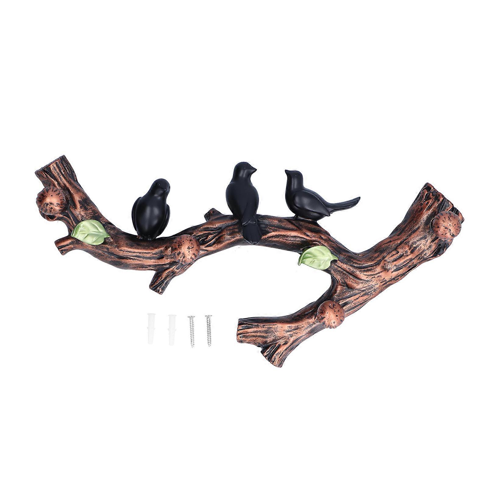 Wall Decoration Hooks Punch Free Innovative Art Resin Decoration Hook for Bedroom Living Room Kitchen29.5cm