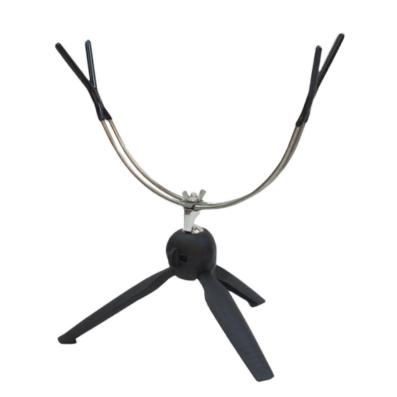 Fishing Rod Stand 360 Degree Adjustable Small Triangle Bracket for Positioning