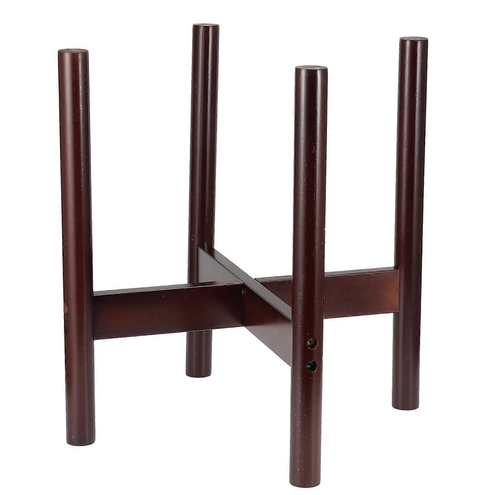 Bamboo Flower Pot Stand and Indoor Display Rack for Decor