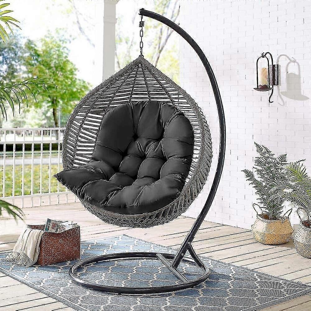 Garden Indoor Hanging Egg Swing Hammock Chair Seat Thick Pad Cushion Pillow Pads (including Seat Cus