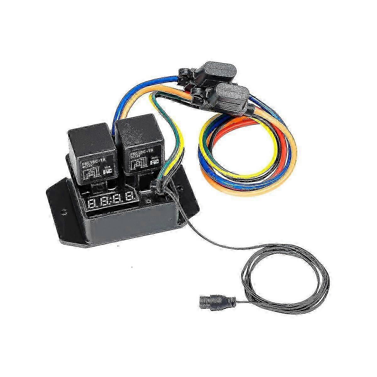 0444 Digital Radiator Fans Controller: Adjustable Temperature Range s202412242543