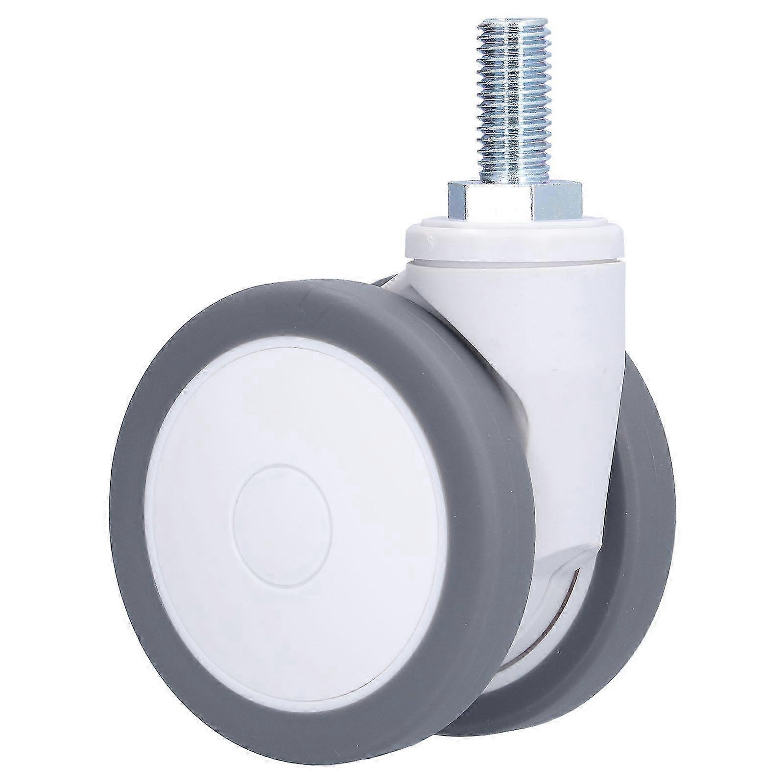 3in عجلات عجلات TPR العالمية مع M12 الخيوط الجذعية مكتب مكتب استبدال أجزاء