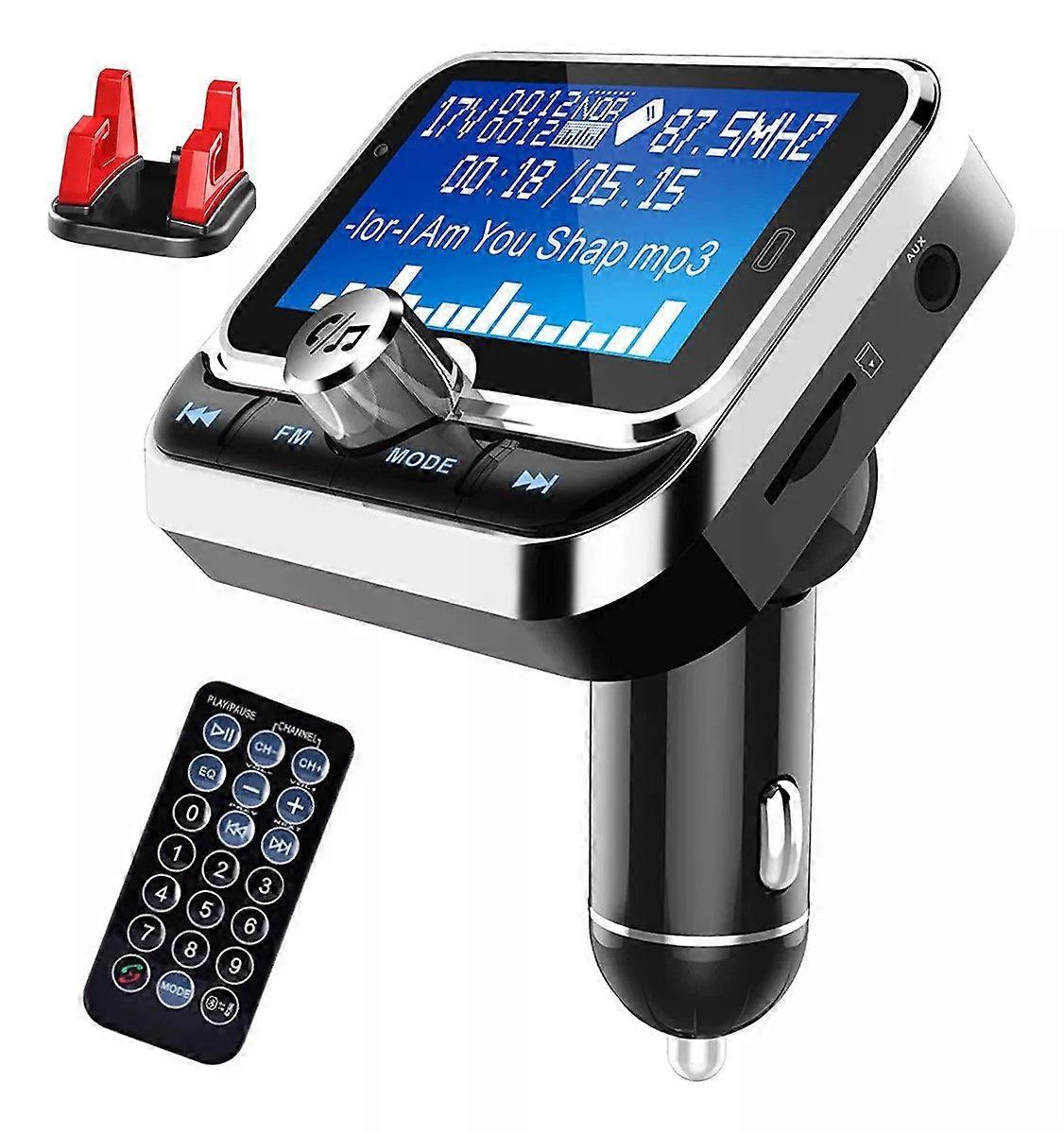 Car Transmitter Bluetooth Car Radio Adapter FM Transmitter with Stand Car Transmitter