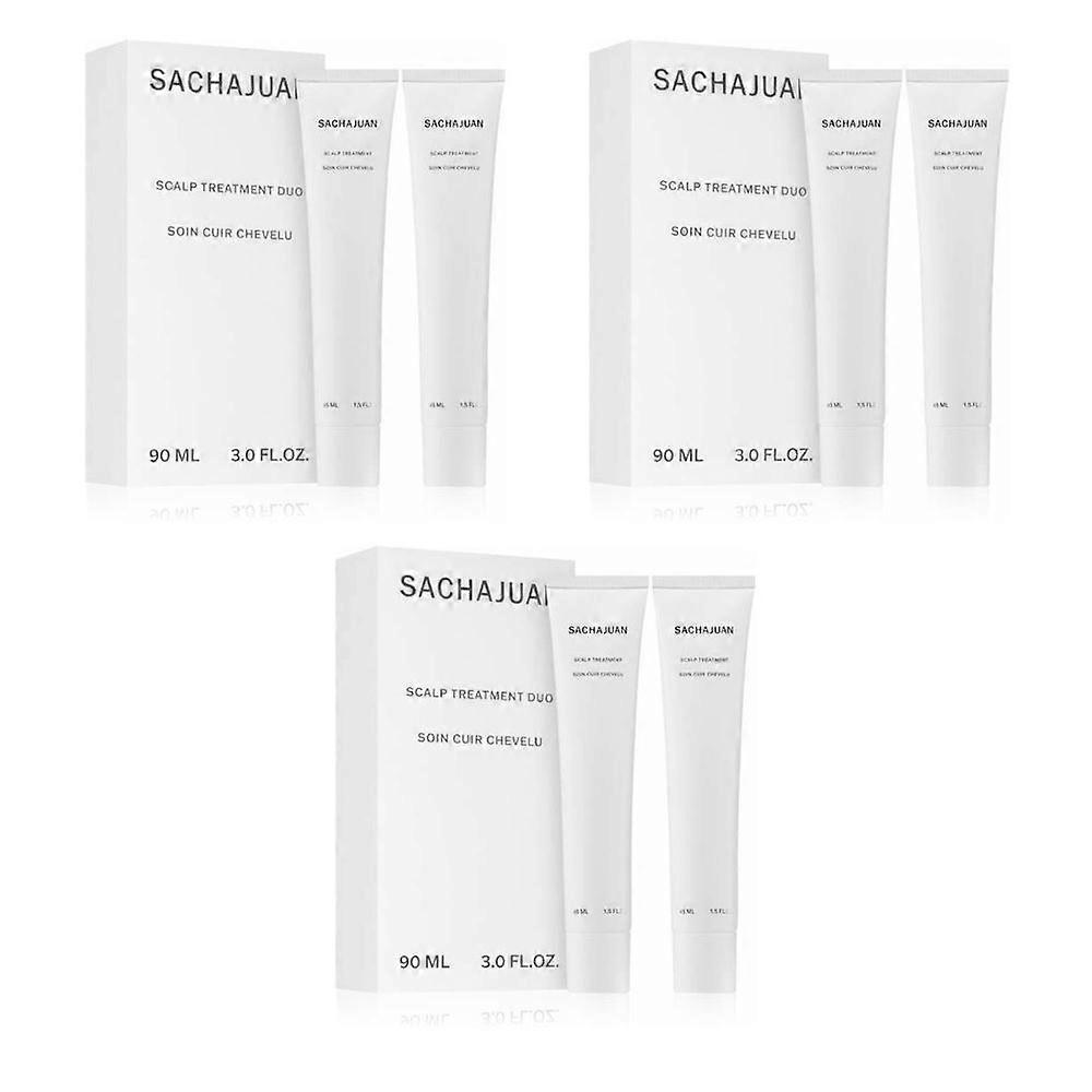 3 x SACHAJUAN Scalp Treatment Duo