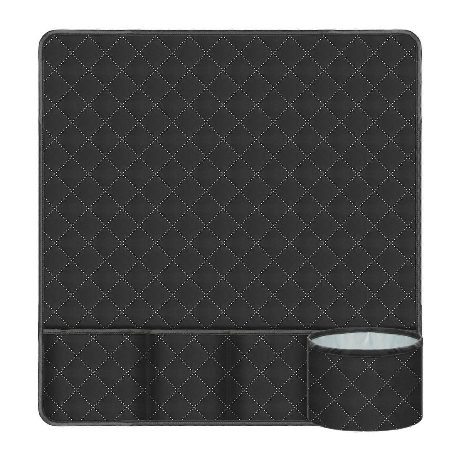 Sewing Organizer Pad Square with Multiple Pockets Gift Protective Dust Cover