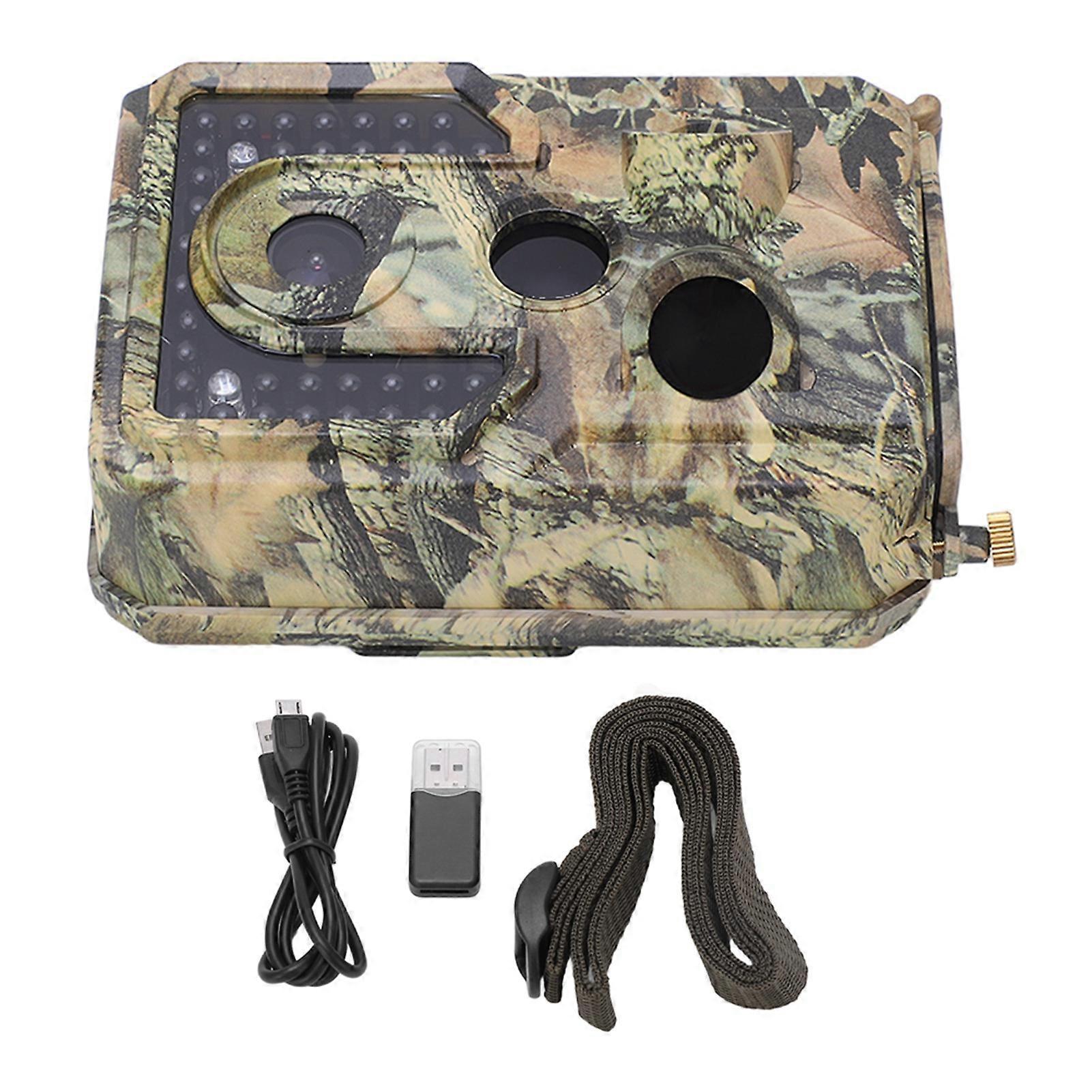 HD Infrared Camera IP54 Waterproof 16MP Photo 1080P Video Camera for Monitoring and Hunting