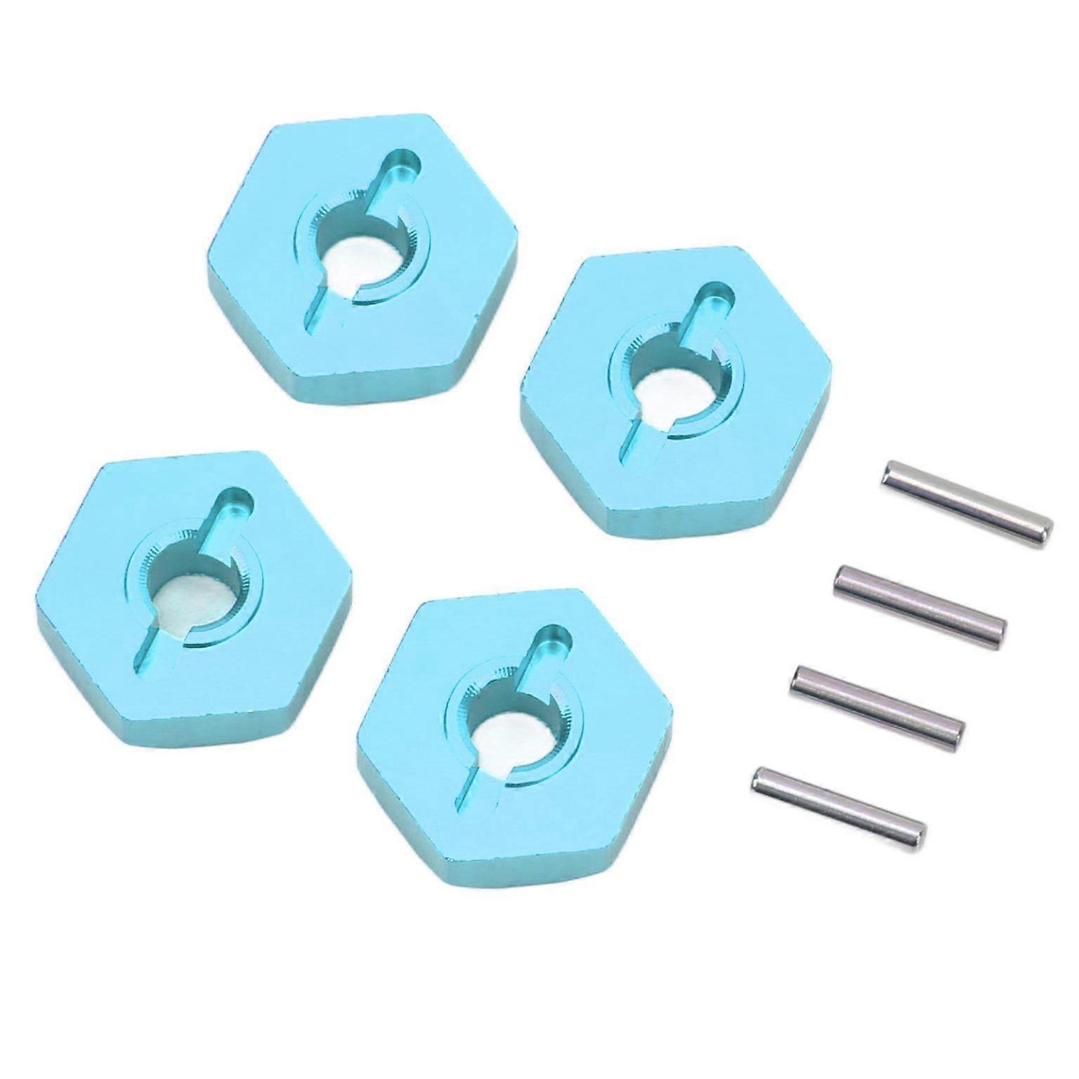 4 PCS RC Hex Hub Couplers - RC Wheel Hex Adapter Set