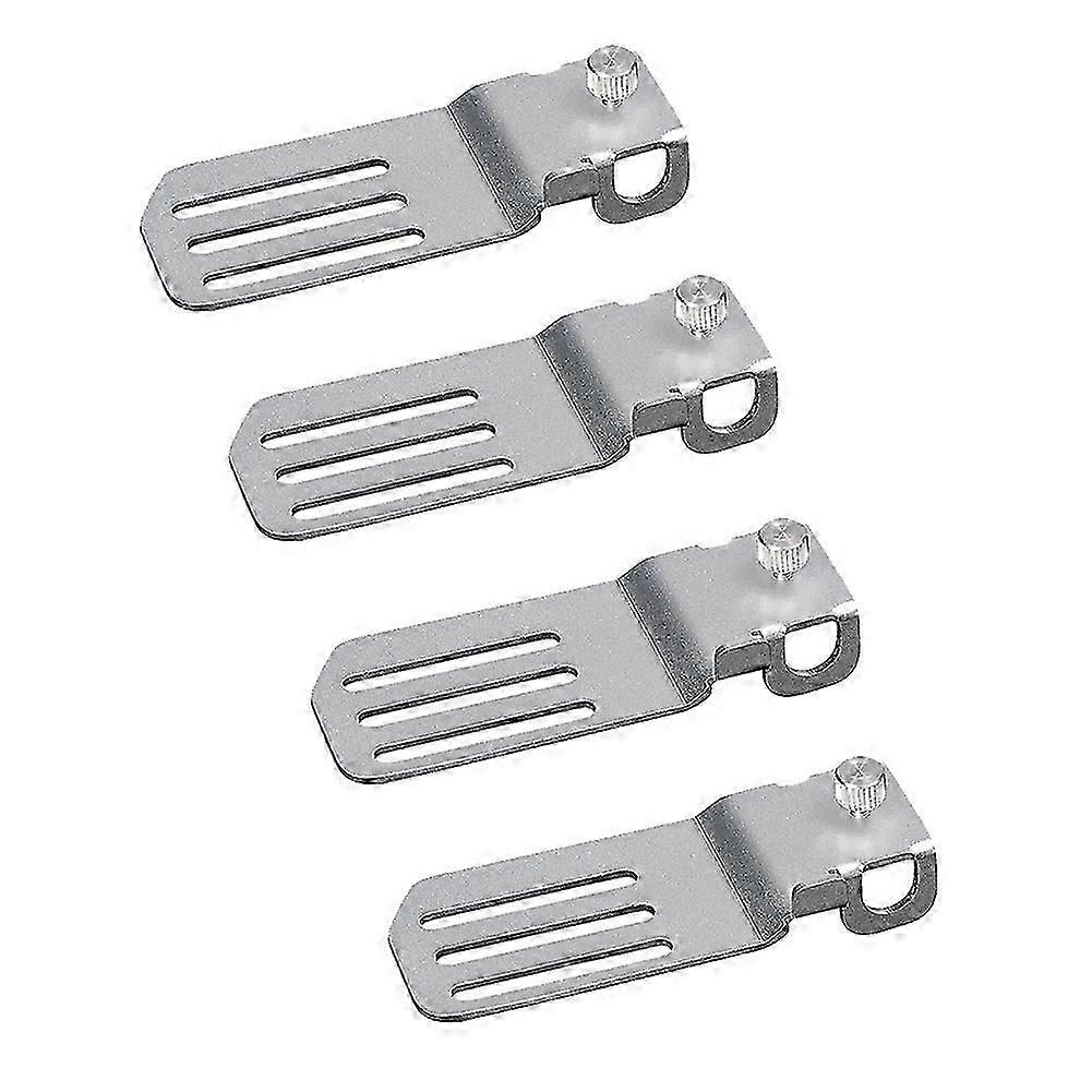 4PCS Tape Measure Locator Measuring Tape Clip Measure for Edge Fringe Positioning Corner Clamp Flex