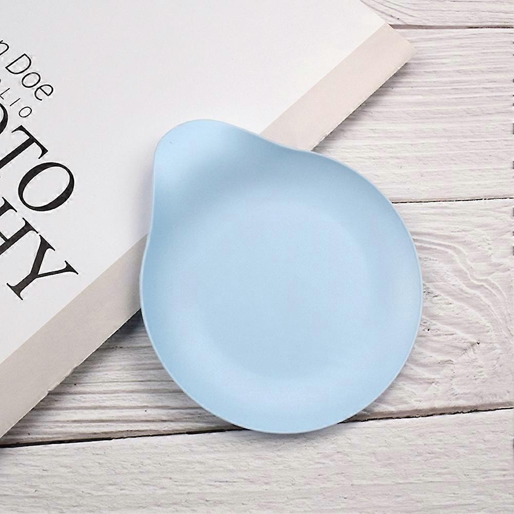 Drop-Shaped Disposable Serving Tray Spoon and Fork Tray Frosted Cake Tray Fruit Tray, Dried Fruit Tr