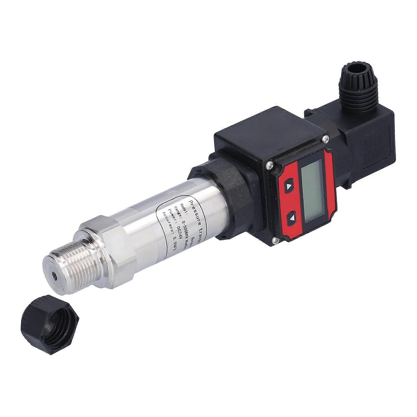 DC24V Digitaler Drucktransmitter Diffuser Siliziumsensor mit LCD-Display 0-5V Ausgangssignal