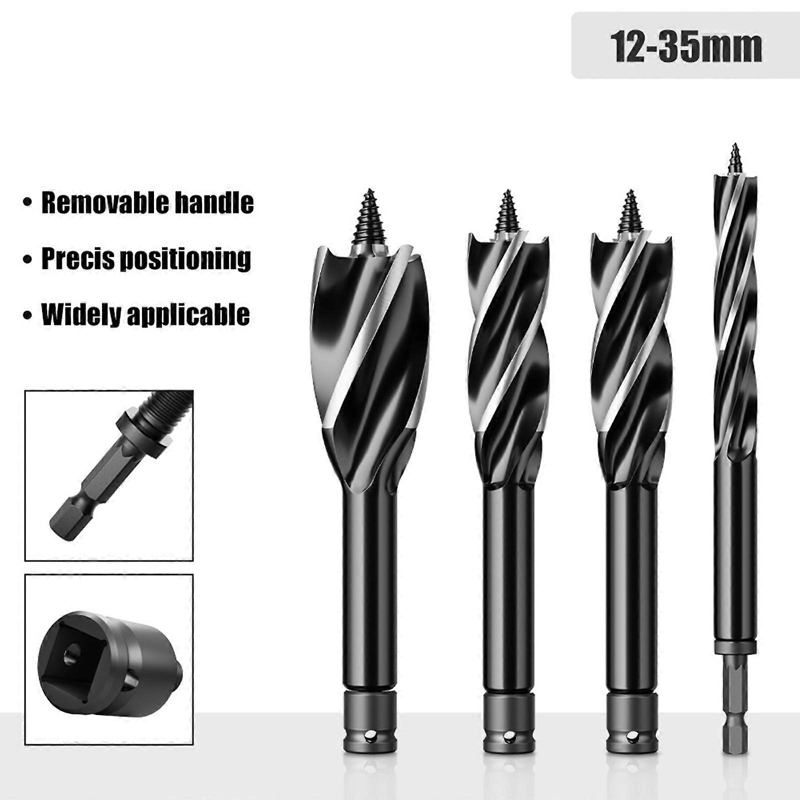 12-35mm Drill Bit Hexagonal Shank Drill Bit for Metal High Speed Steel Drill Bits for Wood Twist Drill Bit Set