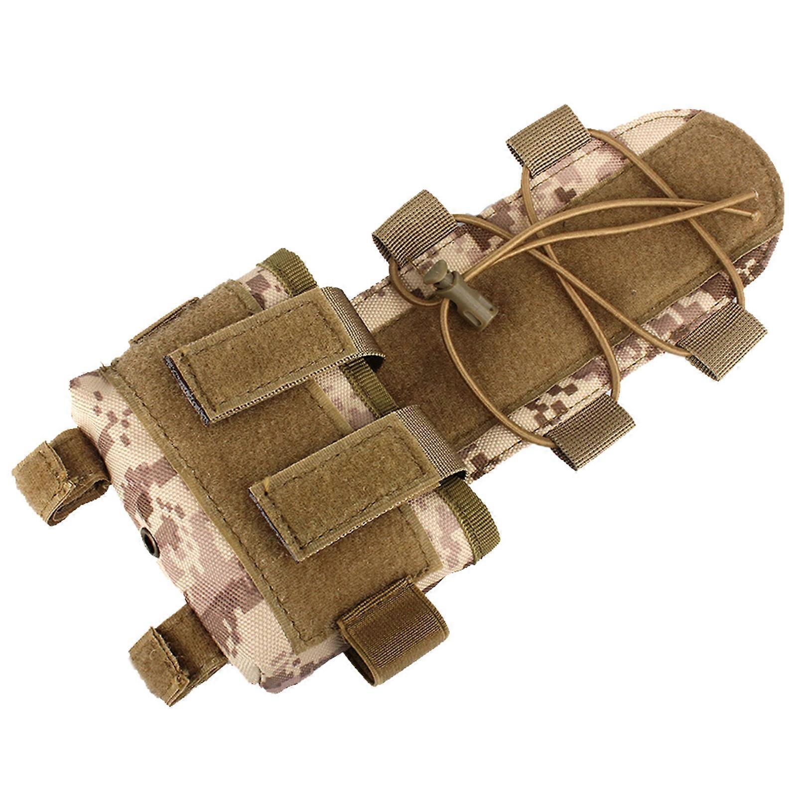 Unique Design Battery Boxes Portable Counterweight Pouch for Case Strong Strengh Battery Pouch Hunting Helmet Accessorie  Digital Desert