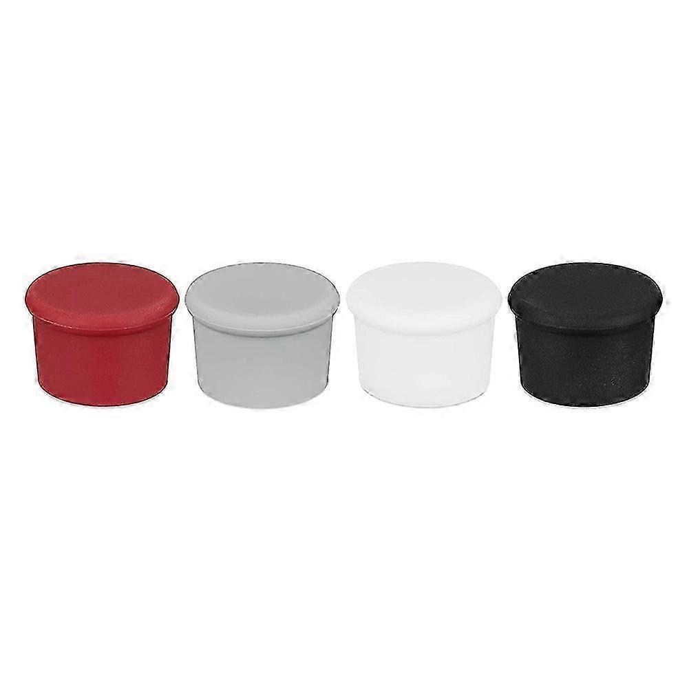 Bottle Stopper Universal: 4 Silicone Bottle Lids for Wine Stopper and Beer Stopper - Wine Bottle Si