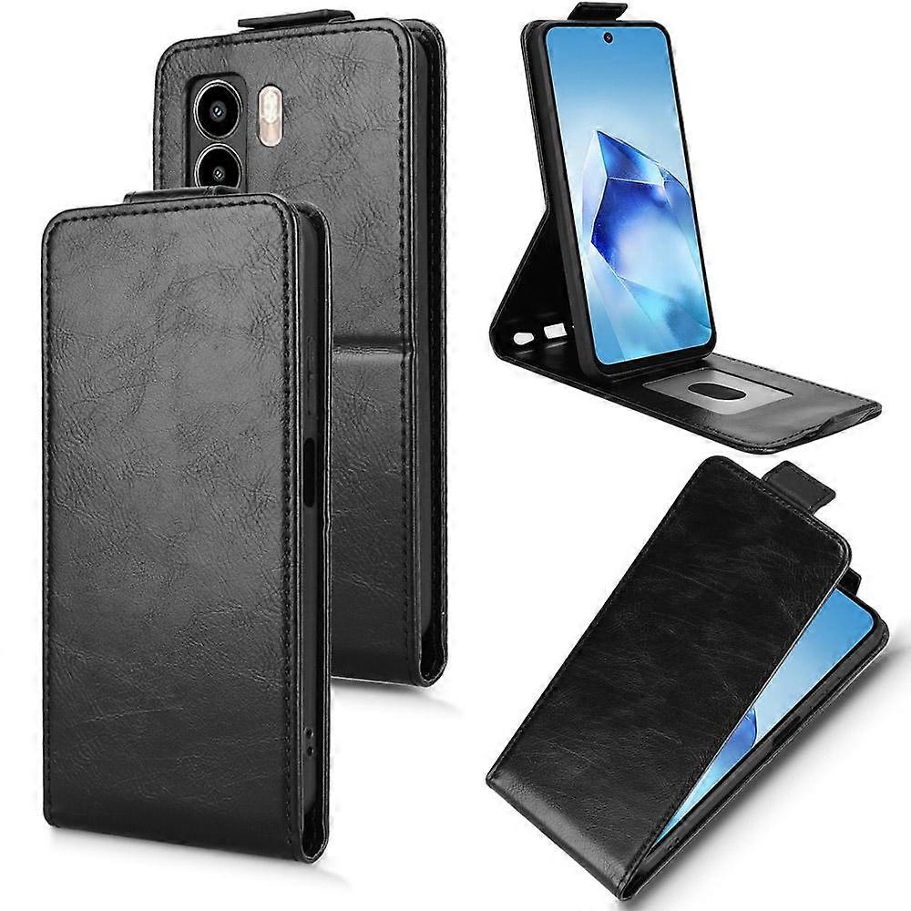 Magnetic Vertical Flip Leather Phone Case with Buckle