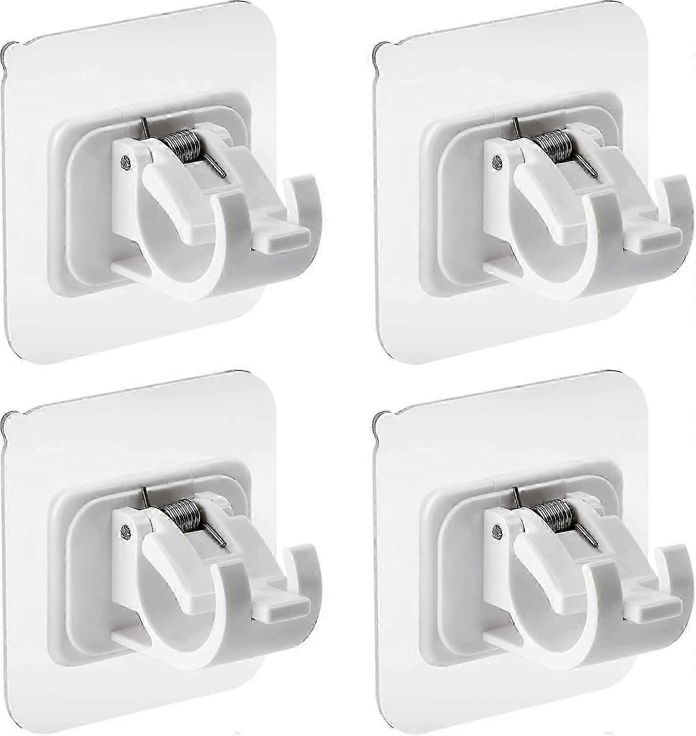 No-Drill Adhesive Curtain Rod Bracket