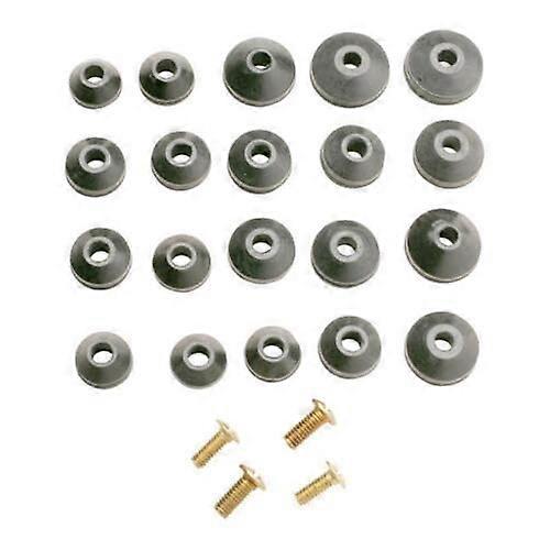 Replacement for Compatible WithPlumb Pak PP805-22 Assorted Size Rubber Replacement Beveled Faucet Washer Kit