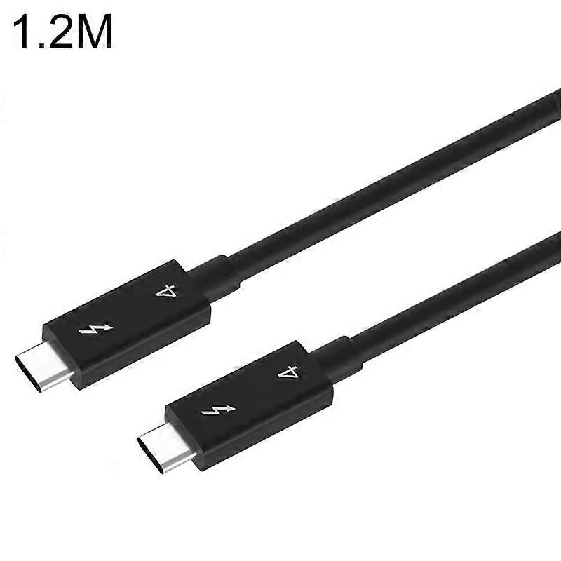USB-C / Type-C Male to USB-C / Type-C Male Multi-function Transmission Cable for Thunderbolt 4, Cable Length:1.2m