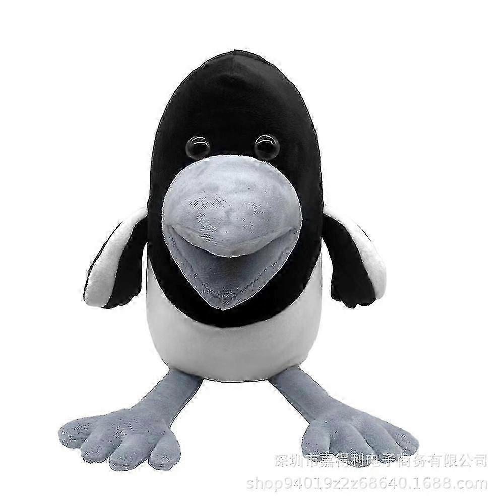 Steve And Maggie Plush Toy Black Bird Crow Soft Stuffed Animal Doll For Kids Gift