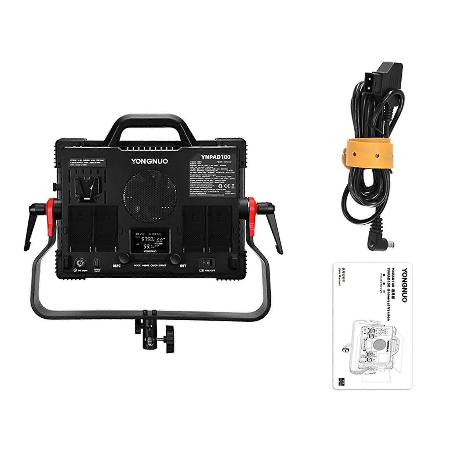 YONGNUO YN PAD100 LED Video Light - 100W, Adjustable Color Temp, Wireless Control