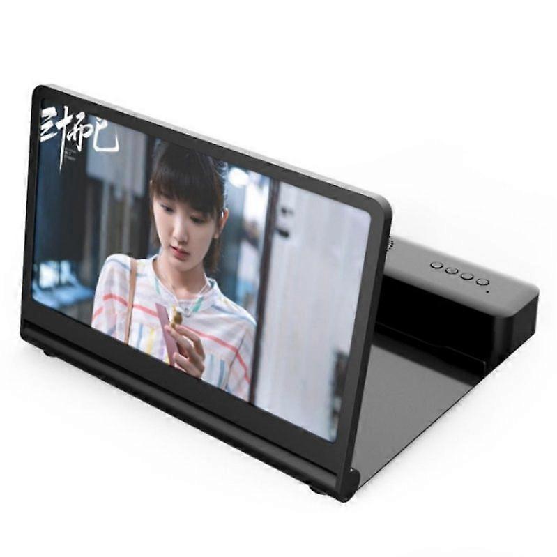 Mobile Phone Screen Amplifier With Bluetooth Speaker
