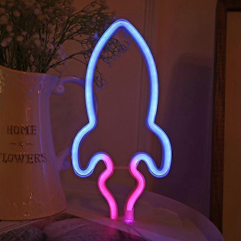 LED Personalized Neon Decorative Light, Spec: Rocket