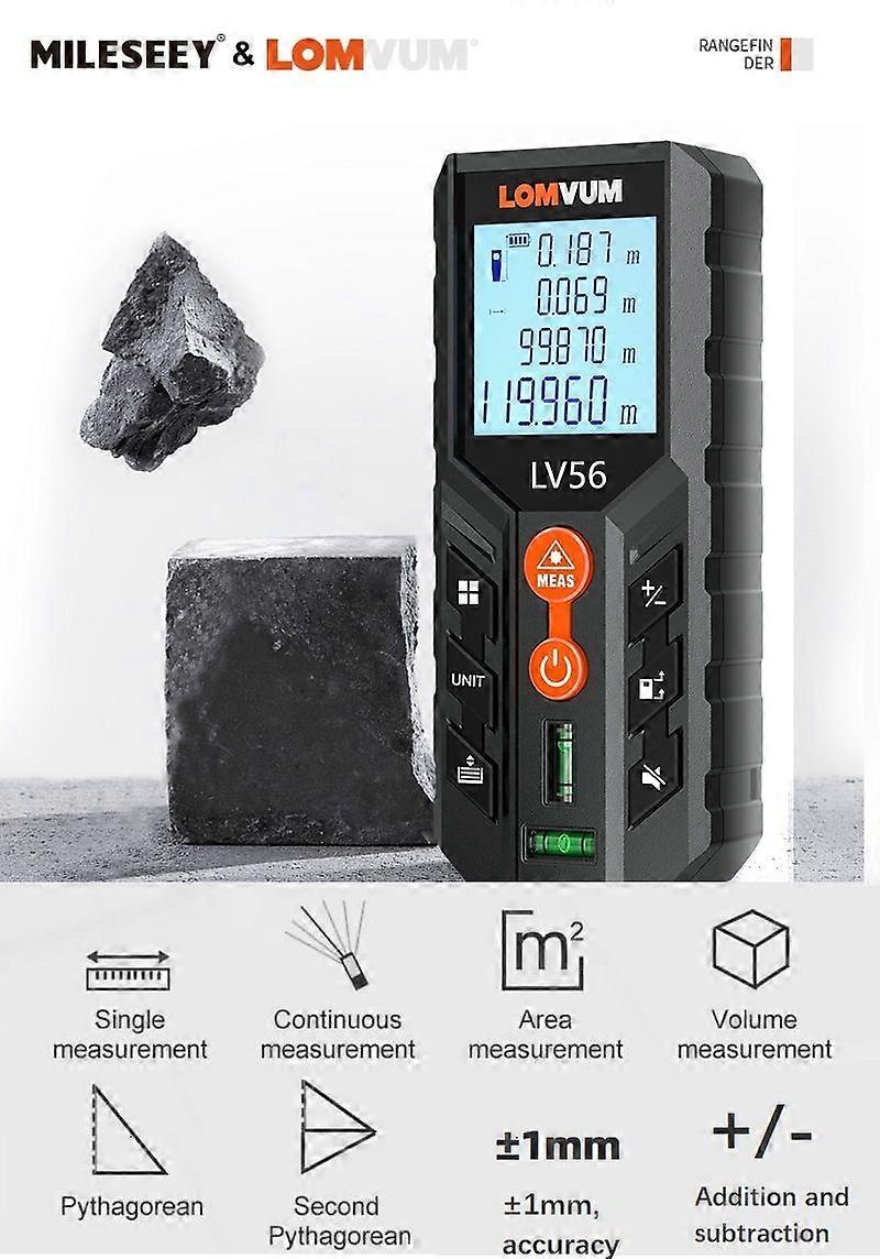Mileseey Digital Laser Meter Professional Laser Trena High Quality Laser Tape Measure Laser Distance Meter Measuring Tape