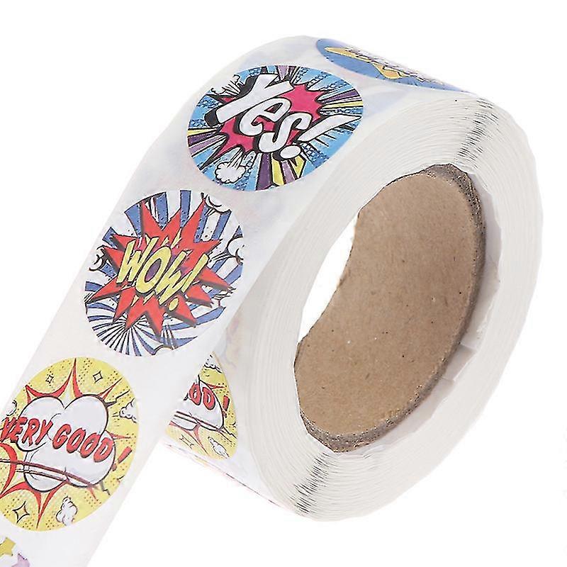500-Count Roll of Incentive Adhesive Labels for Kids and Educators