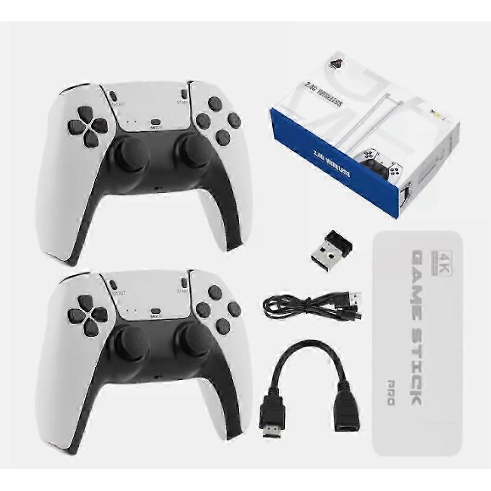 Retro Gaming Console with 4K HDMI TV Stick and 2 Wireless Controllers Over 40000+ in Stock