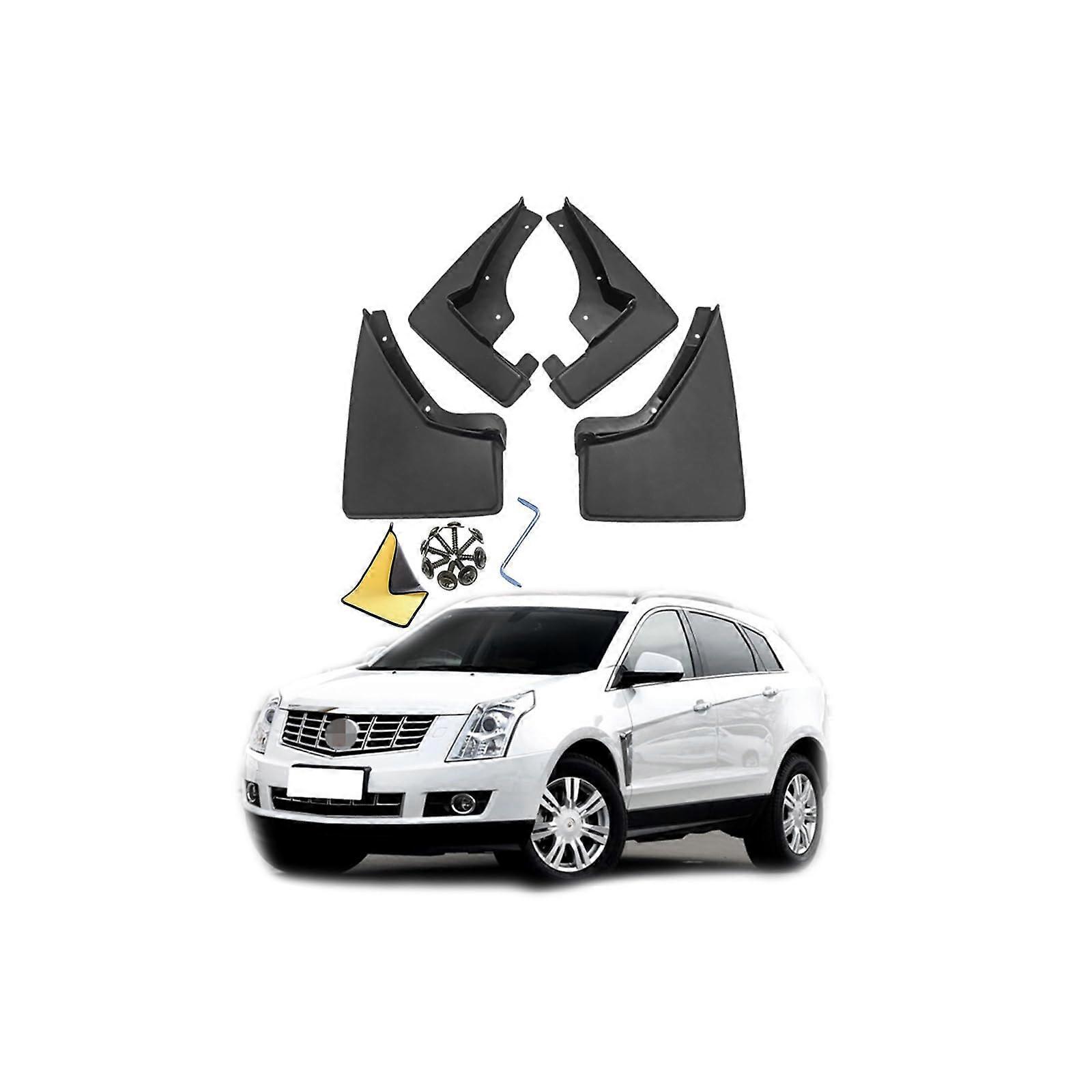 Car Mudguard Mud Flaps for Cadillac SRX 2008   Molded Custom Front and Rear, 4  PC Kit