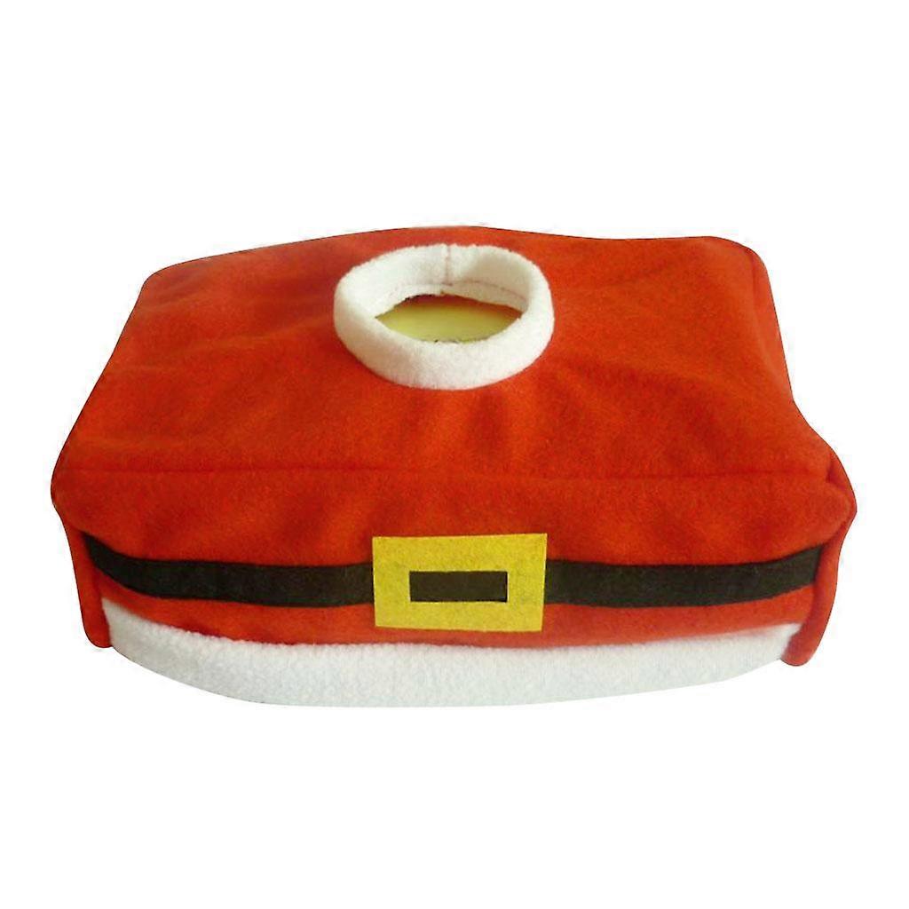 Rectangle Flannelette Christmas Rectangle Tissue Box Cover Paper