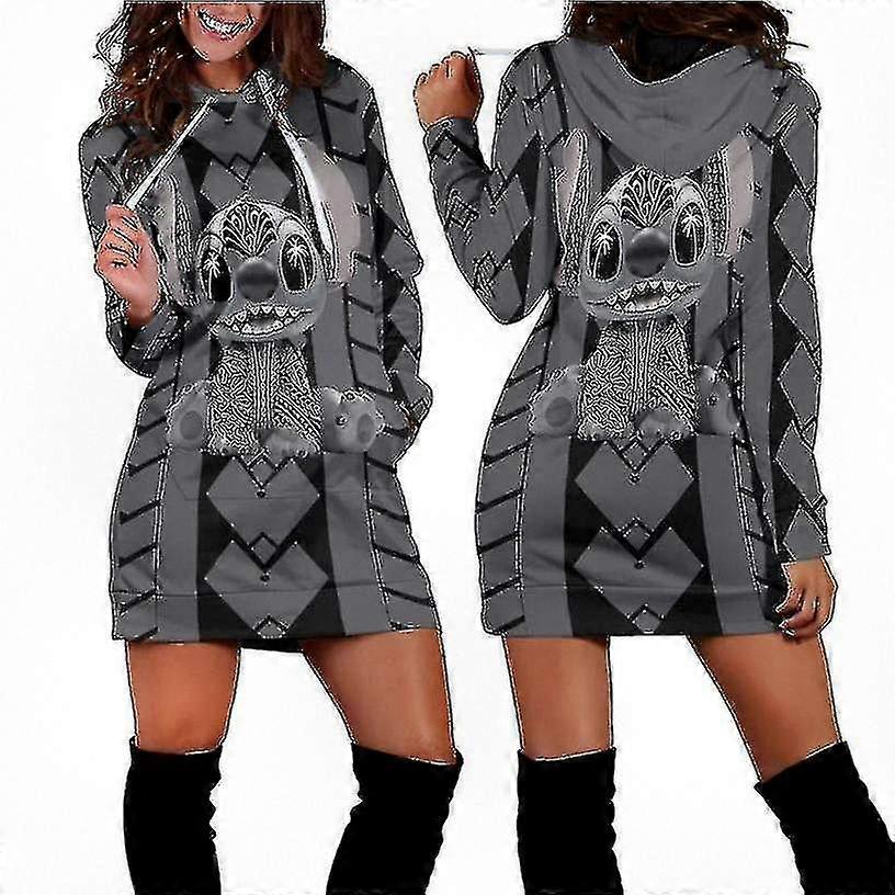 2024 Robe à capuche de mode pour femmes, sweat-shirt élégant avec impression 3D sur toute la surface et design confortable