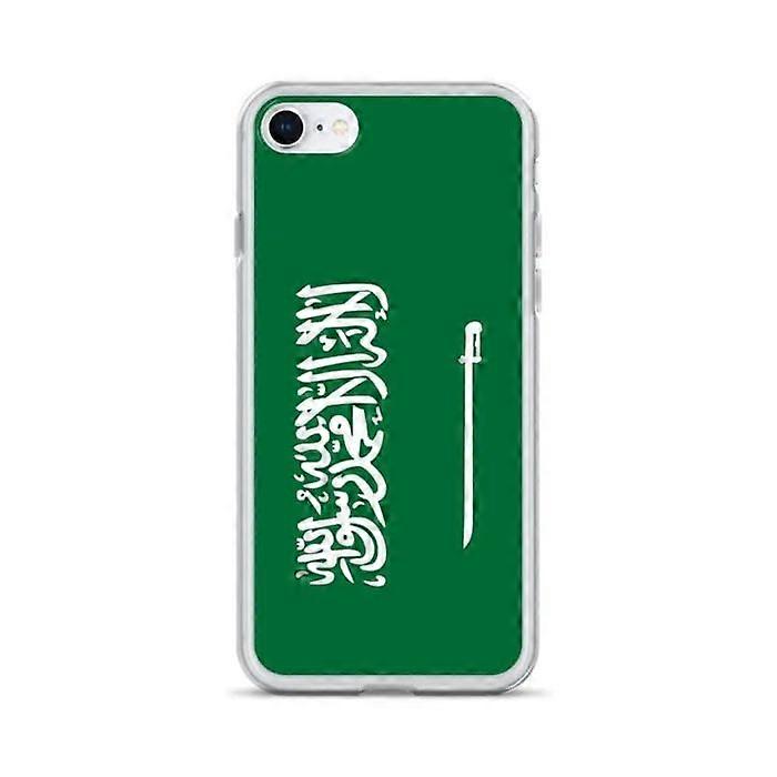 Phone Case - PIXELFORMA - iPhone 7 - Saudi Arabia Flag - Transparent Plastic - TPU