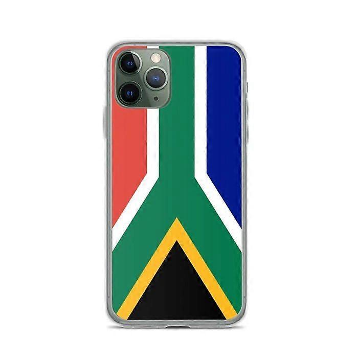 Phone Case – South Africa Flag – Compatible with iPhone 11 Pro – Flexible Case – Durable and Shockproof – Pixelforma