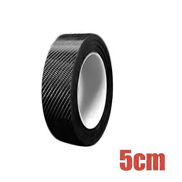 1/3/5/7/10m Carbon Fiber Protector Strip Sticker Auto Bumper Door Sill Protection Anti-stepping Car Decoration Tape 3D Sticker